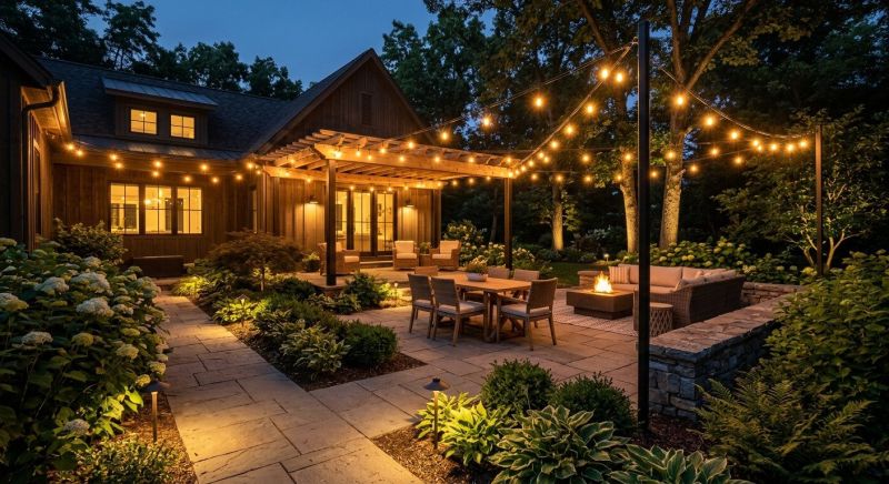 Patio Lights Installation in Denver County, CO
