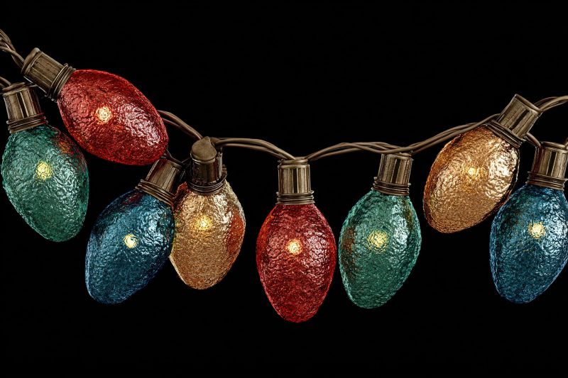 Christmas Lights Hanging in Overland Park, KS
