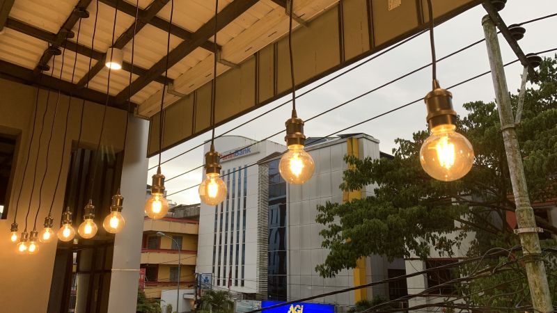 Courtyard Light Installation in Kansas City, KS