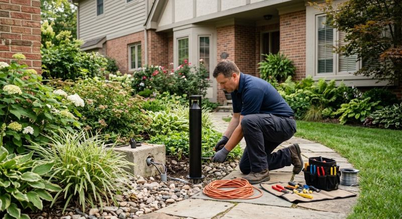 Deck Lights Installation in Olathe, KS