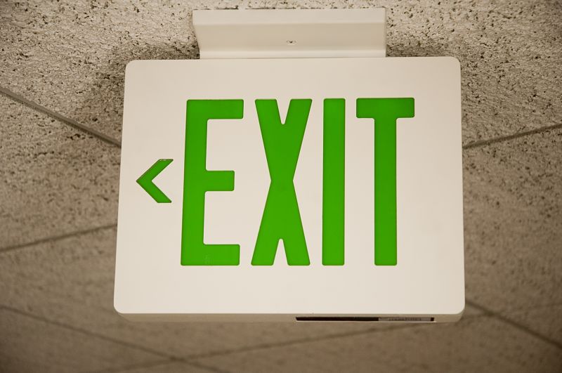 Fire Exit Sign Installation in Alpharetta, GA