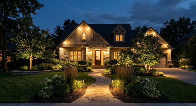 Landscape Lighting Installation in Olathe, KS