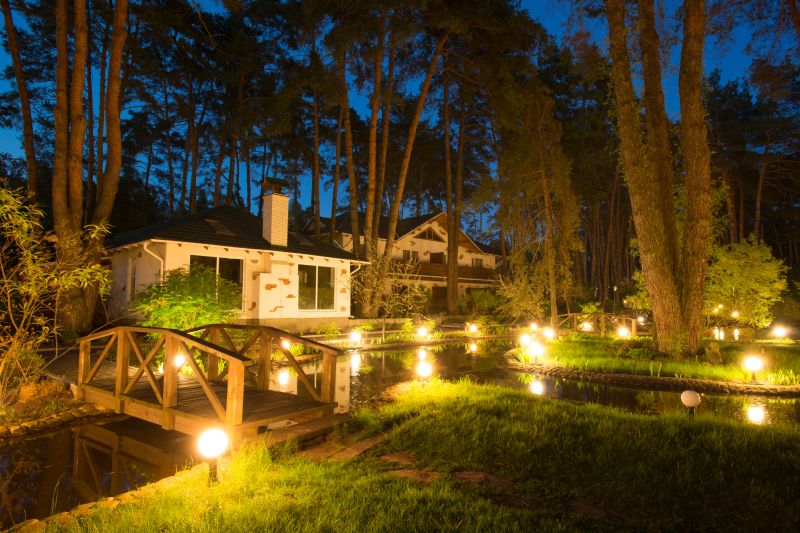 Pond Lighting Installation in Overland Park, KS