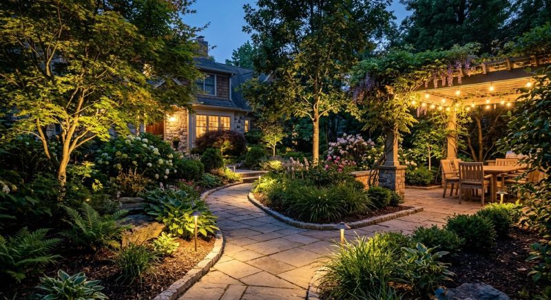 Pond Lighting Installation in Heber City, UT