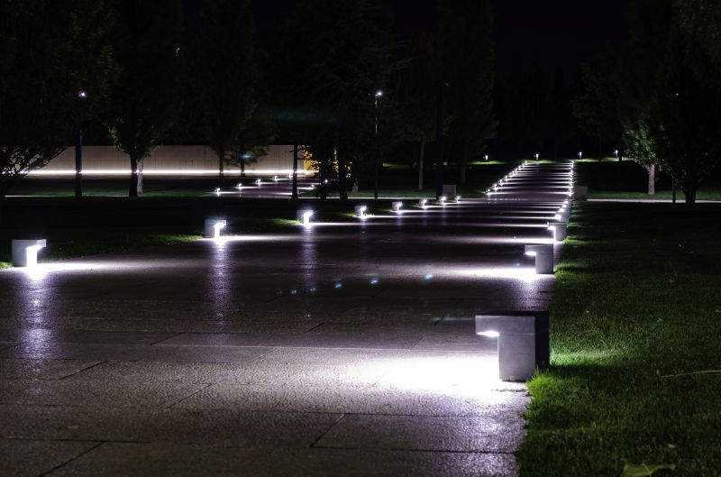 Sidewalk Lighting Installation in Kansas City, KS
