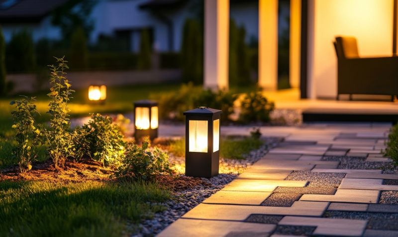 Allows you to enjoy your outdoor space even after dark